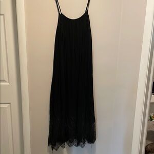 NWOT Black Maxi Dress